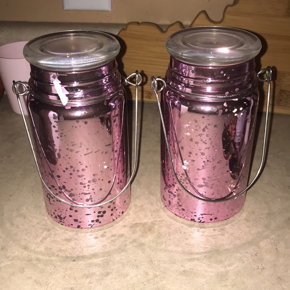 Valerie Par Hill Mercury Glass Fairy Light Lantern